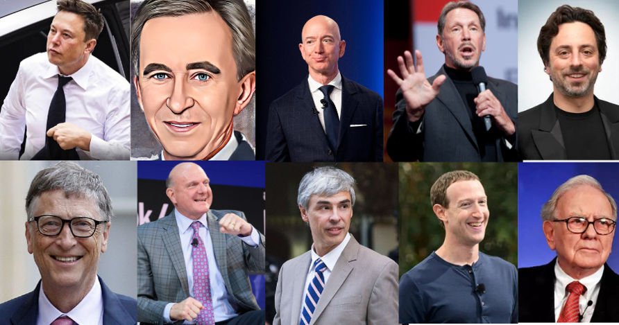 The Top 10 Richest People in the World and their net worth 2024