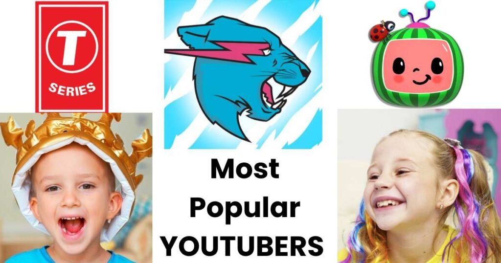 Top 10 The Most Famous Youtubers in the World 2024