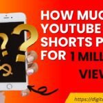 How much YouTube Shorts Pay for 1 Million Views